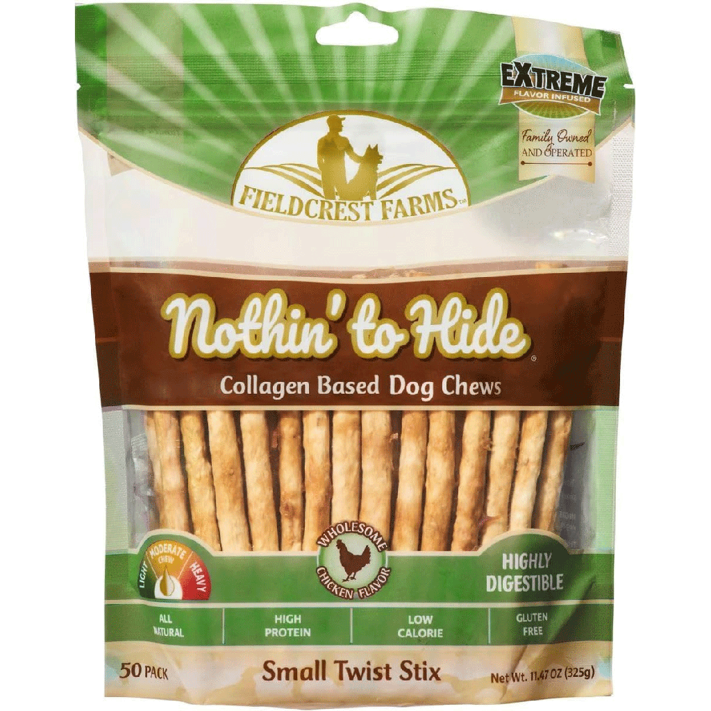 FIELDCREST FARMS Nothin' To Hide Twist Stix Chicken  50pk