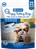 N BONE Teeny Puppy Teething Rings Chicken 7pk