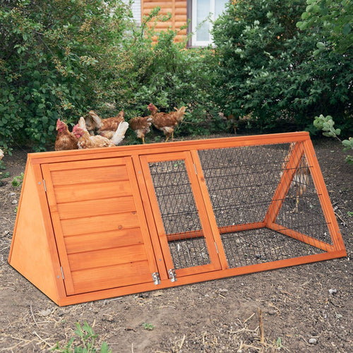 50" Wooden Rabbit Guinea Pig Hutch Wooden Rabbit Guinea Pig House Chicken Coop