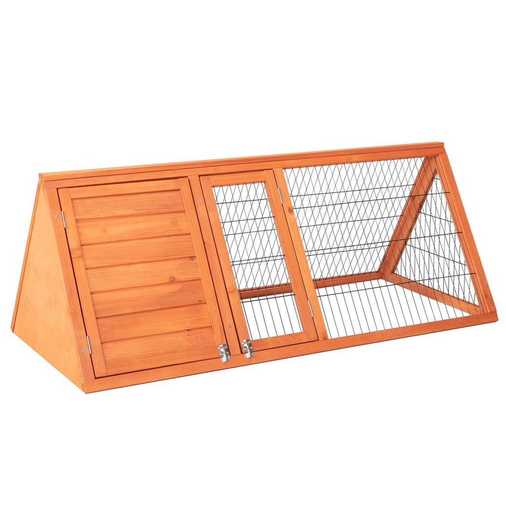 50" Wooden Rabbit Guinea Pig Hutch Wooden Rabbit Guinea Pig House Chicken Coop