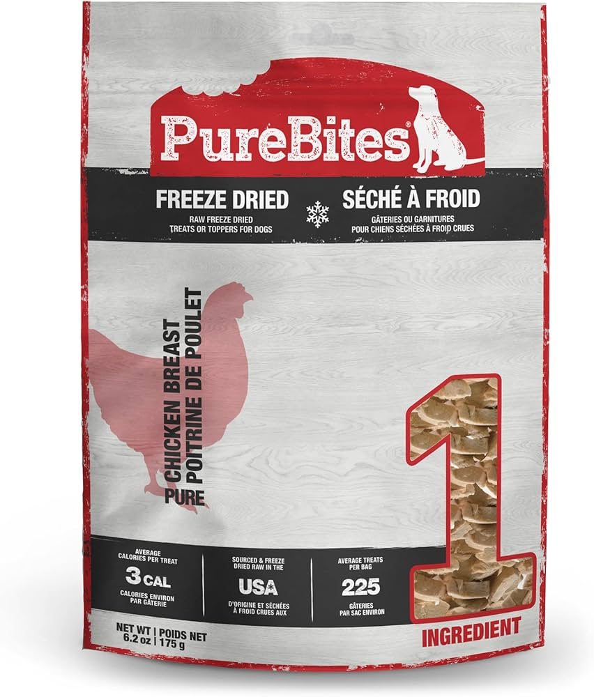 PURE BITES Freeze Dried Chicken Breast 6.2oz
