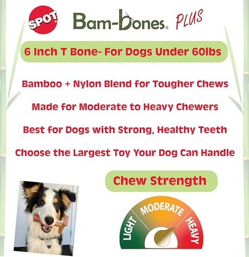 ETHICAL SPOT Bambone Plus Chicken 6 inch M size