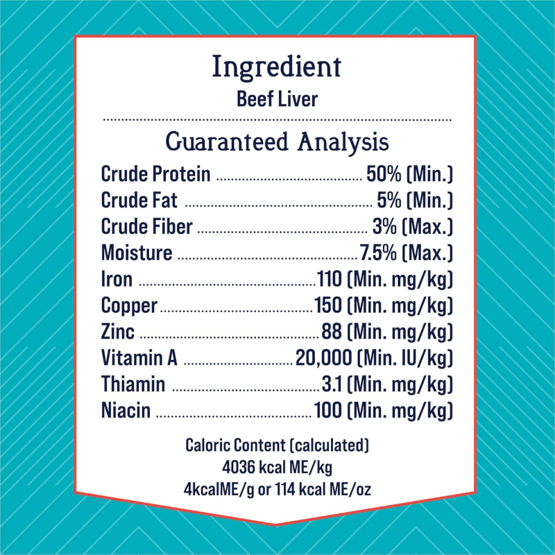 GIMBORN Pro Treat Beef Liver 4oz