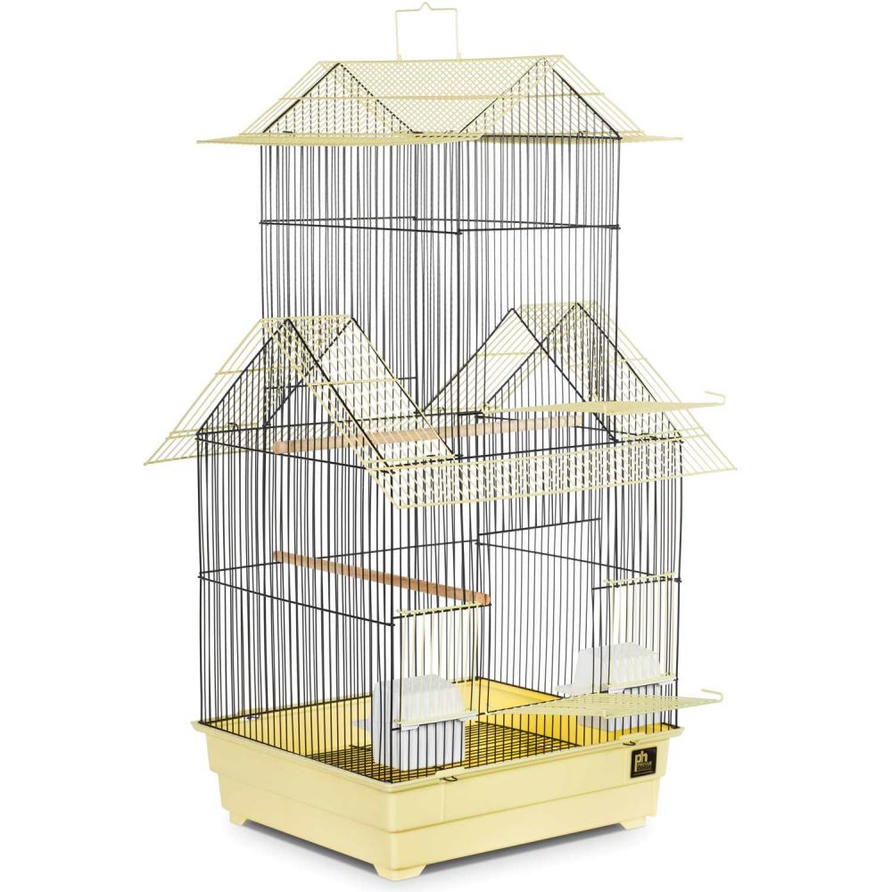 Prevue pet Beijing Cockatiel Parakeet Bird Cage Yellow