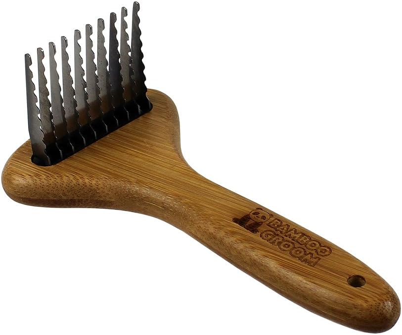 ALCOTT Bamboo Groom Dematting Rake L