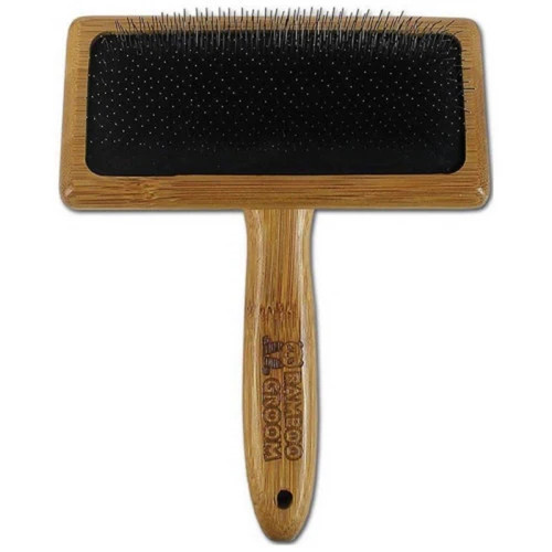 ALCOTT Bamboo Groom Slicker Brush L