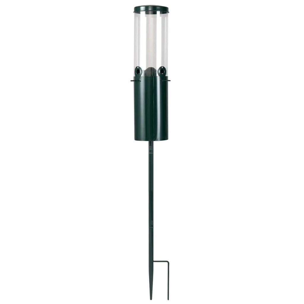 10 LBS Large Capacity Squirrel Proof Bird Feeder with Pole Mount and Baffle