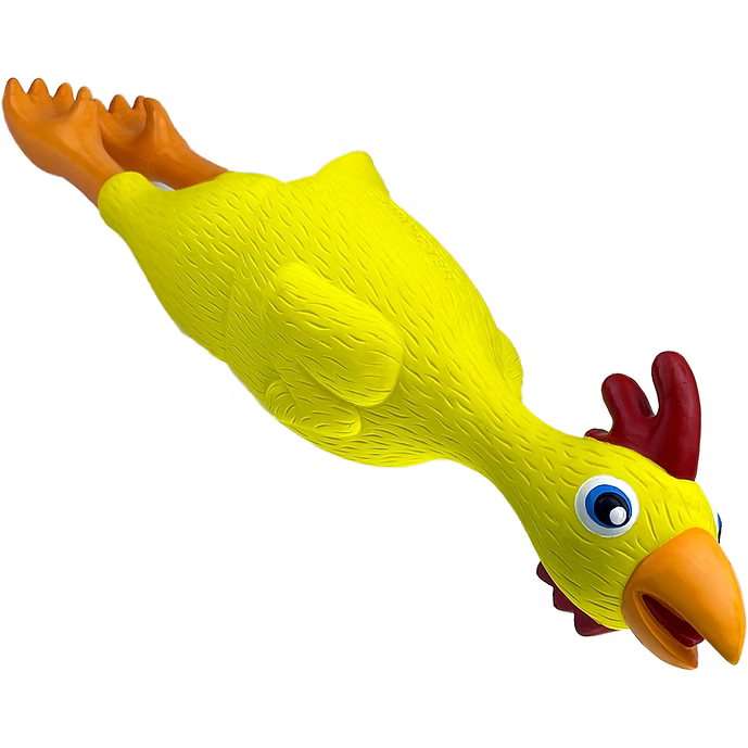 PS18050 PETSPORT NaturFlex Tiny Tots Chicken 6" with squeaker