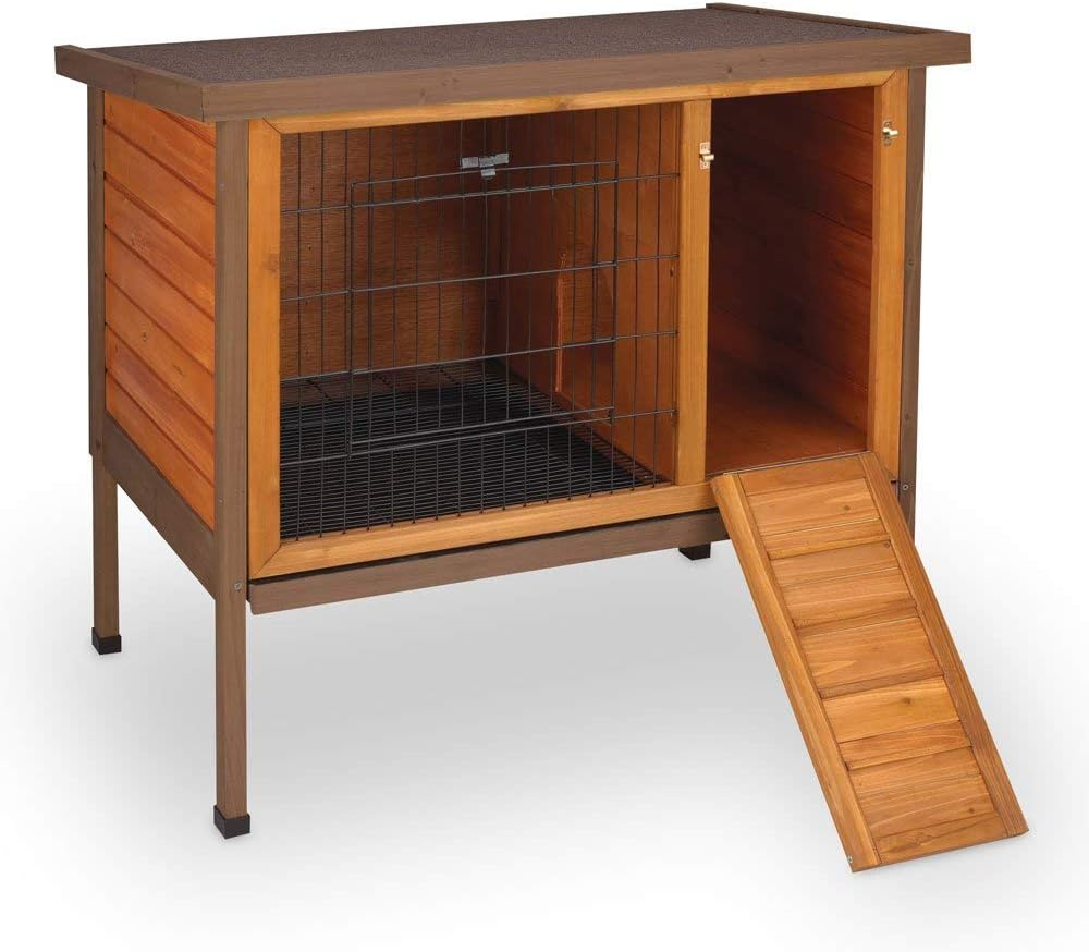 Medium Premium Plus Rabbit Hutch Fir wood