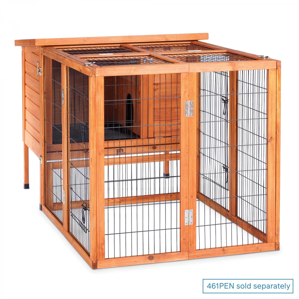 Prevue Pet Large Rabbit Breeding Hutch 461 Fir wood
