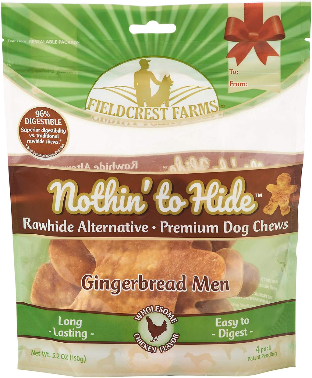 FIELDCREST FARMS Nothin To Hide Gingerbread Men 4pk Chicken
