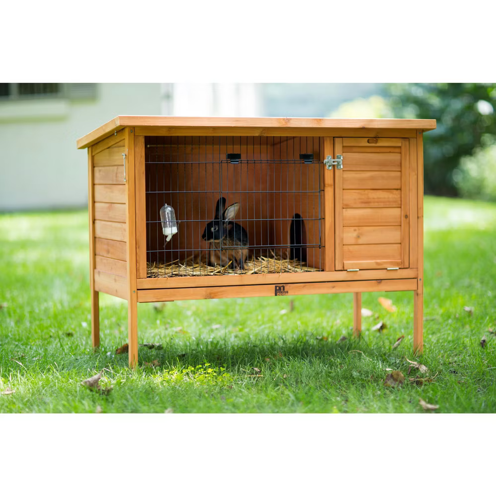 Prevue Pet Large Rabbit Breeding Hutch 461 Fir wood