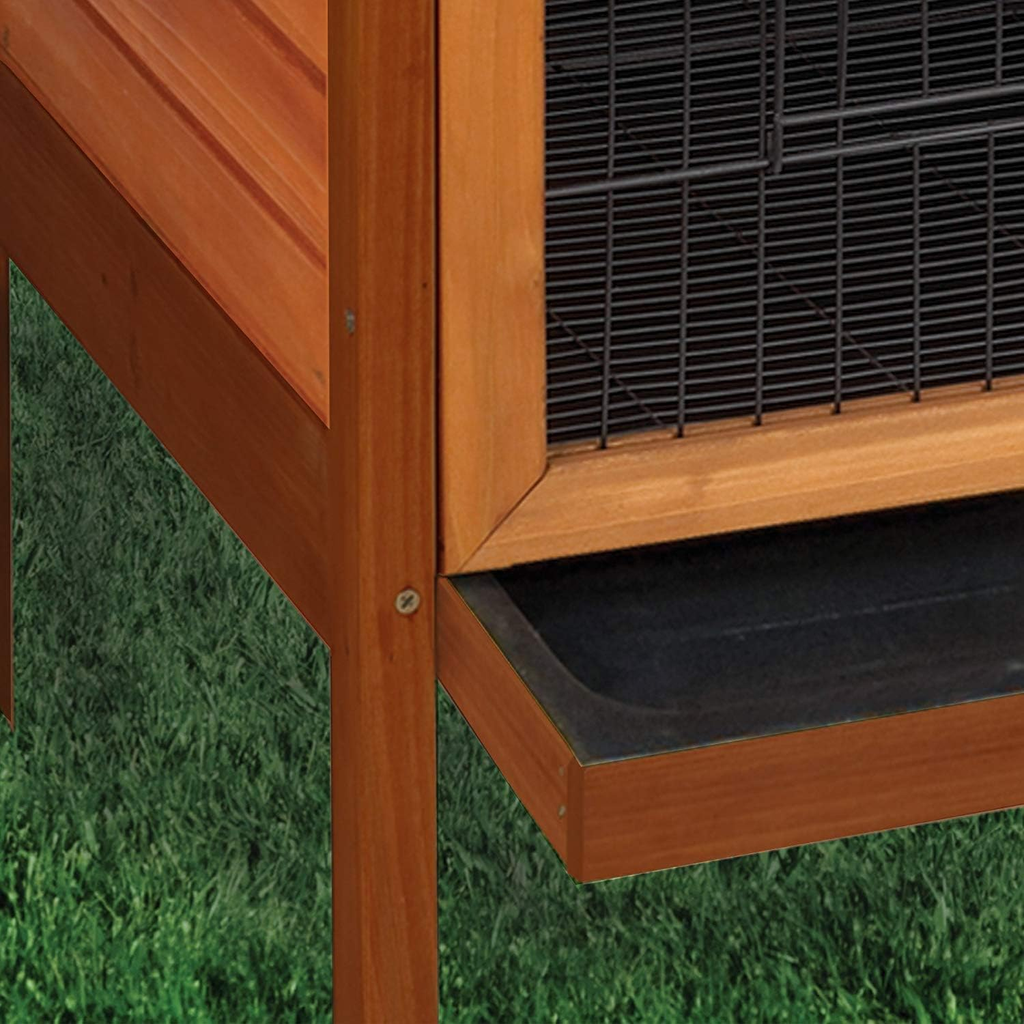 Medium Premium Plus Rabbit Hutch Fir wood