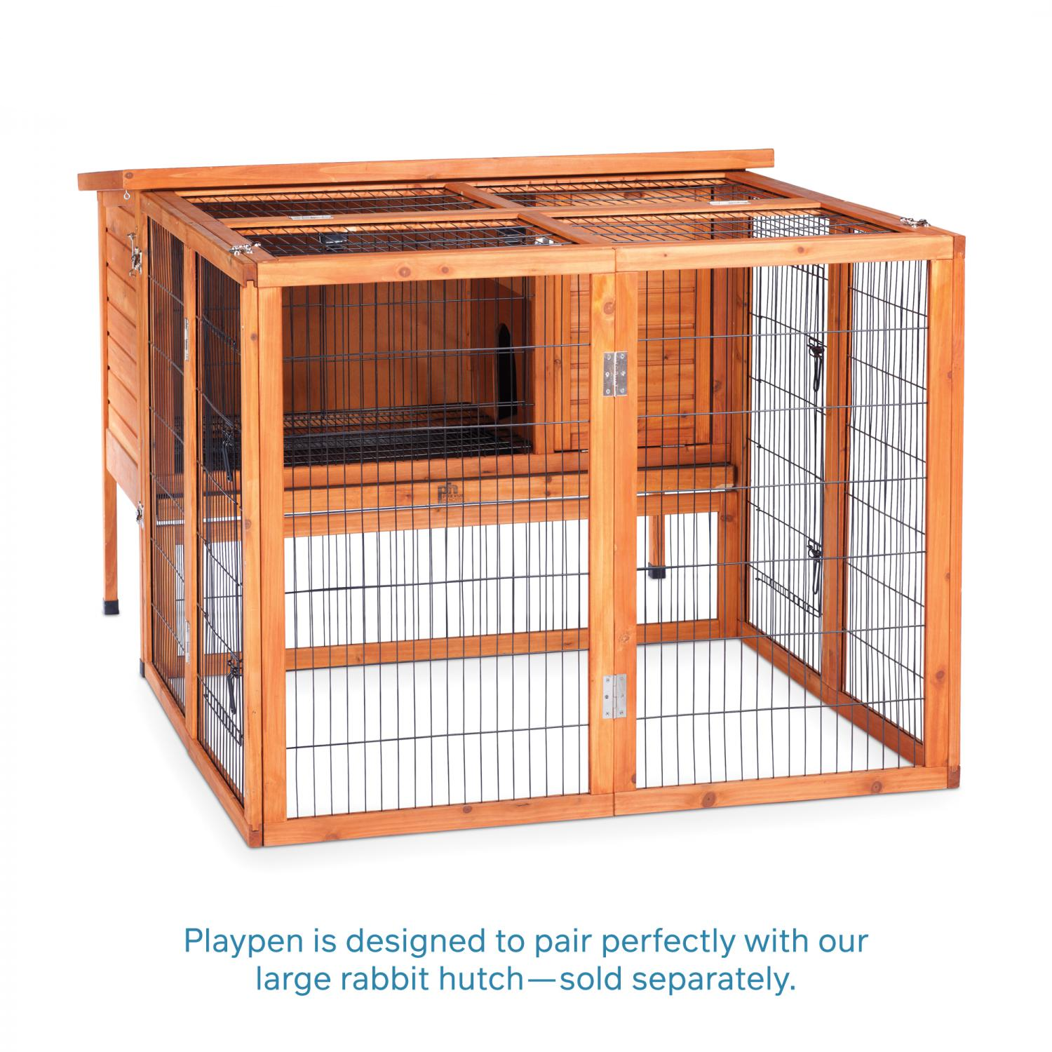 Rabbit Playpen Large Fir Wood 461PEN