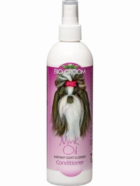 Bio Groom Mink Oil Spray Conditioner + Sunshield 12 oz