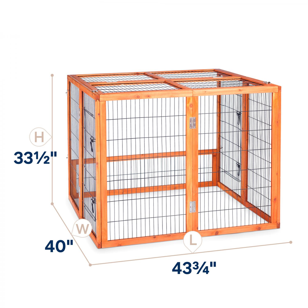 Rabbit Playpen Large Fir Wood 461PEN