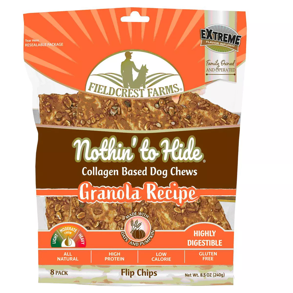 FIELDCREST FARMS Nothin' To Hide Flip Chips Granola 8pk