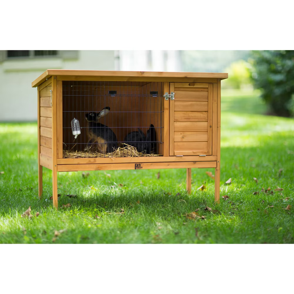 Prevue Pet Large Rabbit Breeding Hutch 461 Fir wood