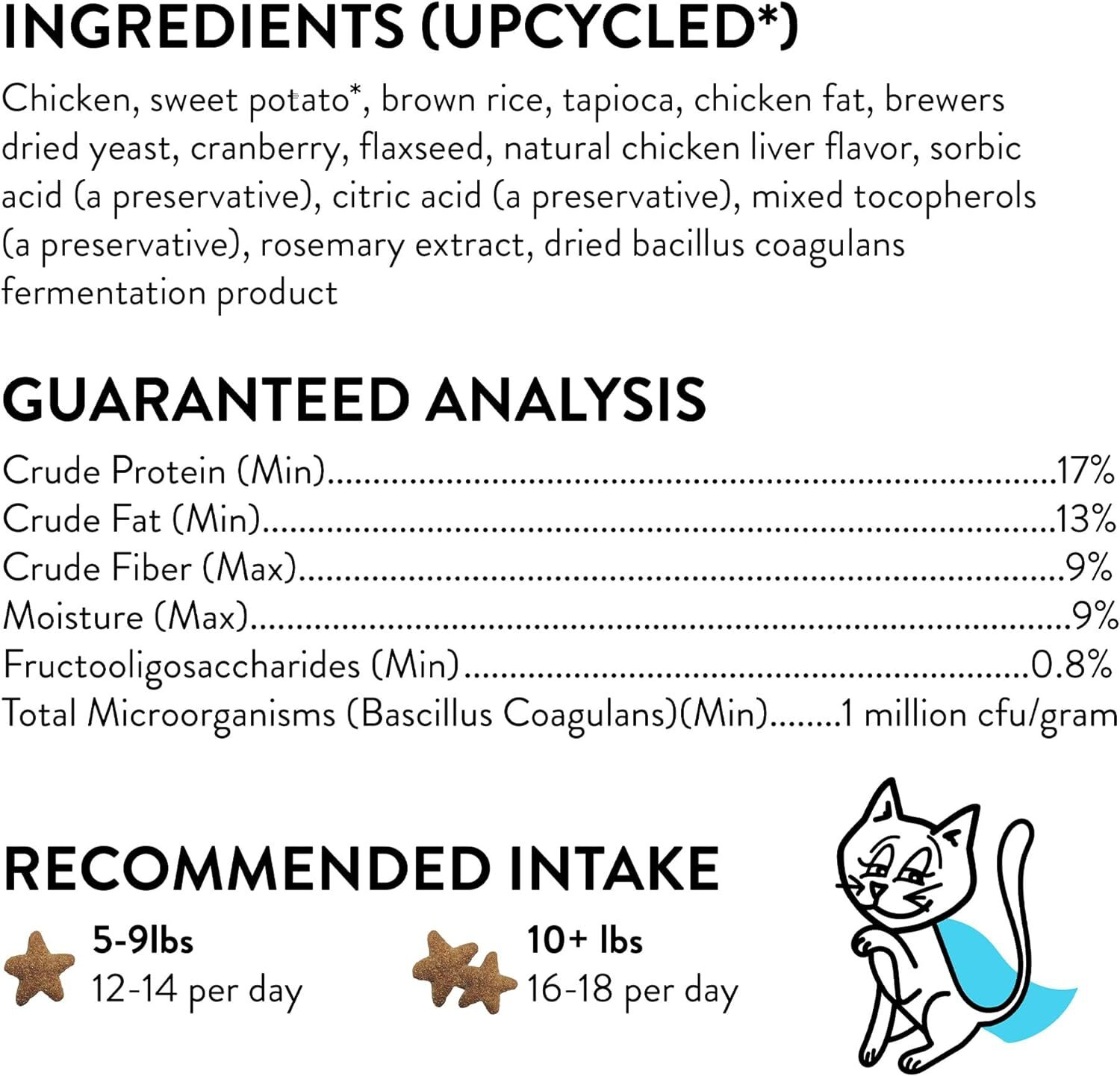 SHAMELESS PETS Crunchy Cat Treats Cran You Say Chicken 2.5oz