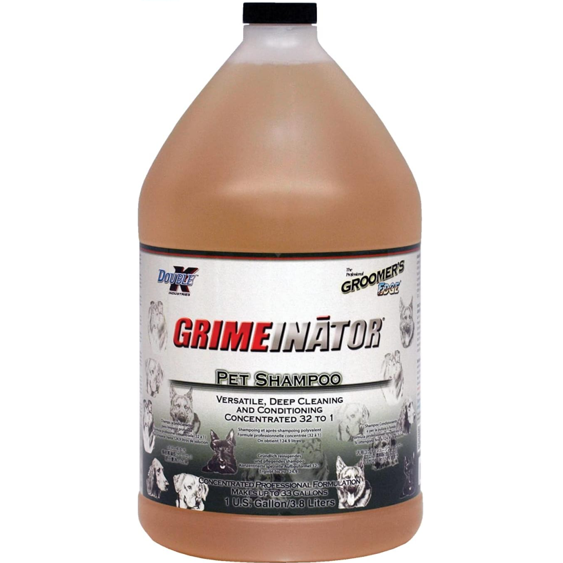 GROOMERS EDGE Grimeinator Shampoo  1 Gallon