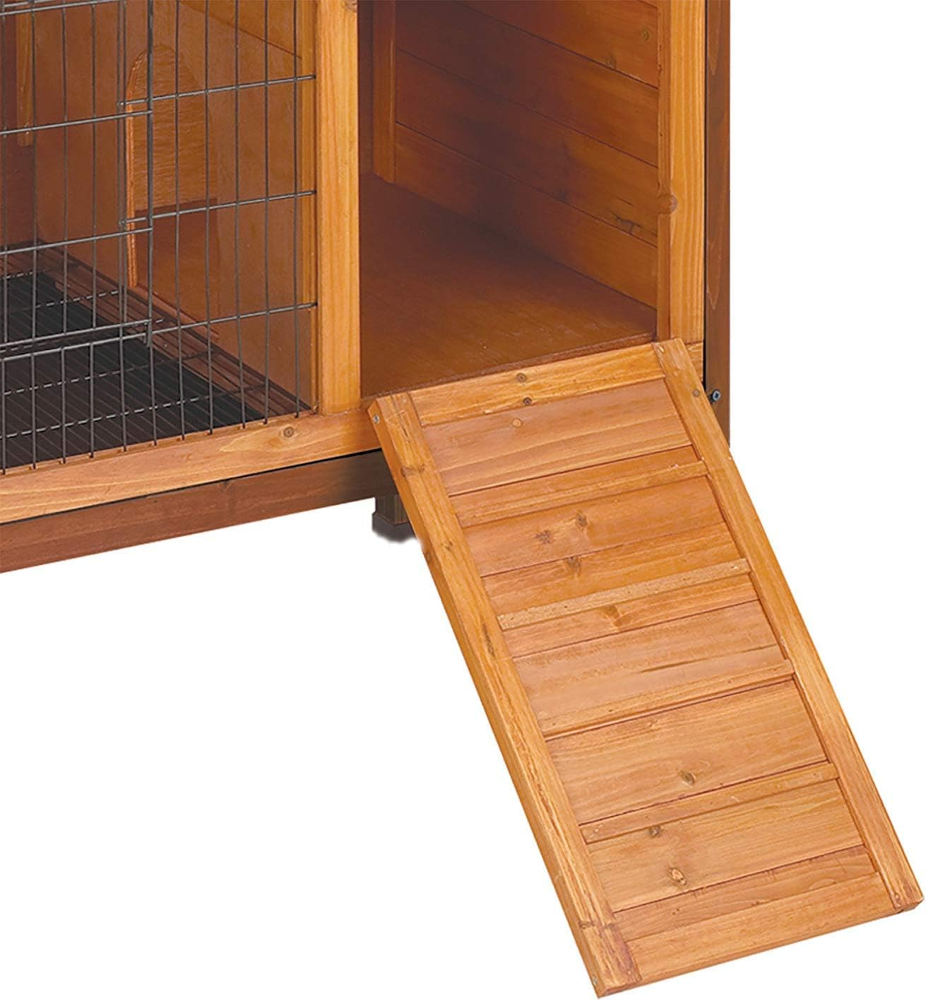 Medium Premium Plus Rabbit Hutch Fir wood