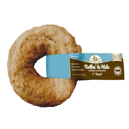 FIELDCREST FARMS Nothin To Hide Bagel 3" Beef