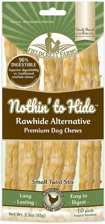 FIELDCREST FARMS Nothin To Hide Twist Stix Chicken S 10pk
