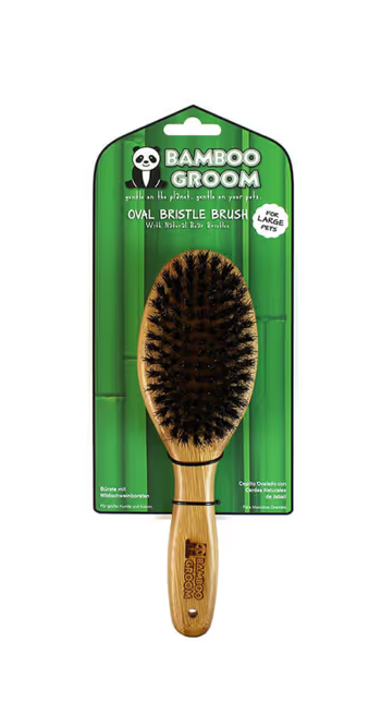 ALCOTT Bamboo Groom Bristle Brush L