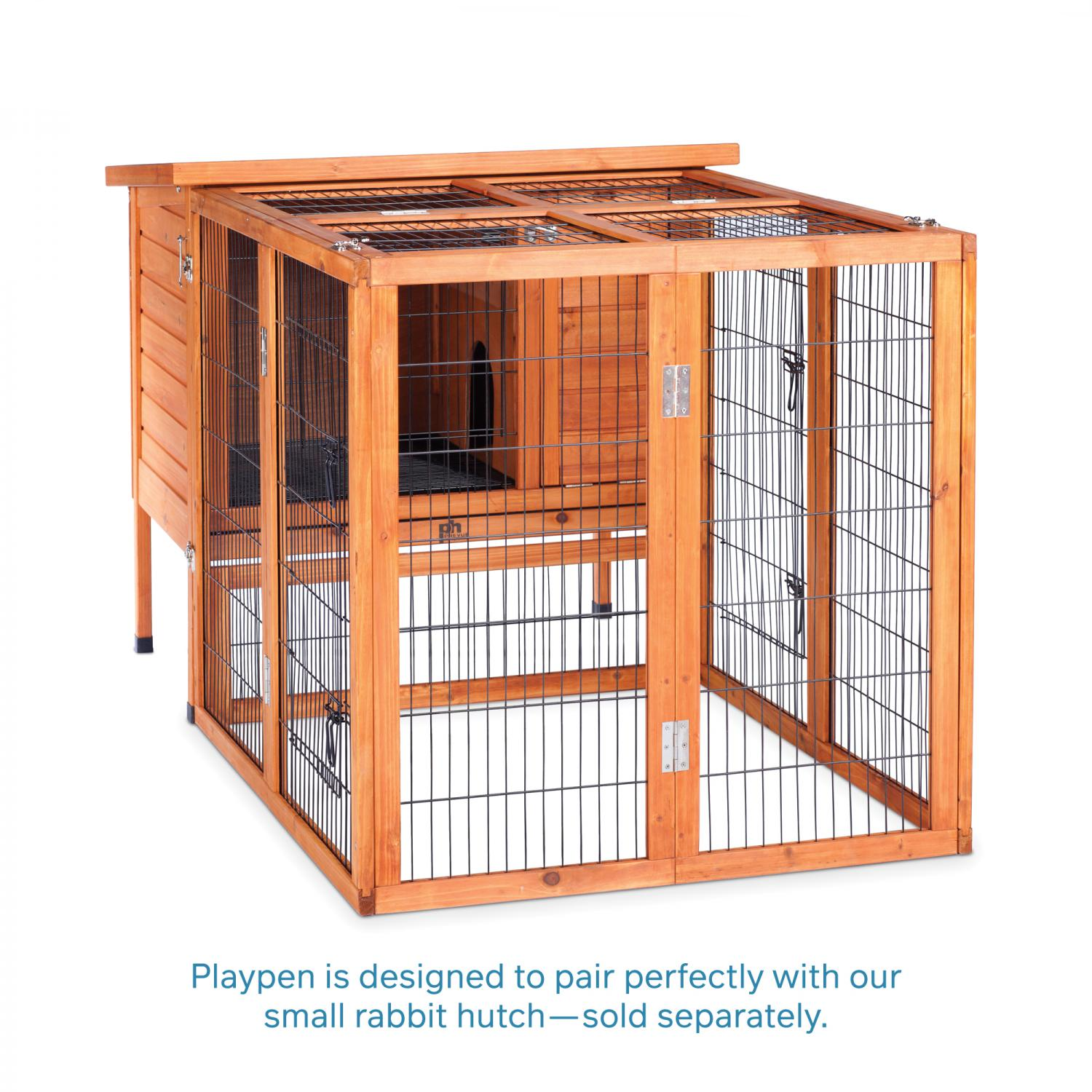 Prevue Pet Small Rabbit Playpen 460PEN Fir wood