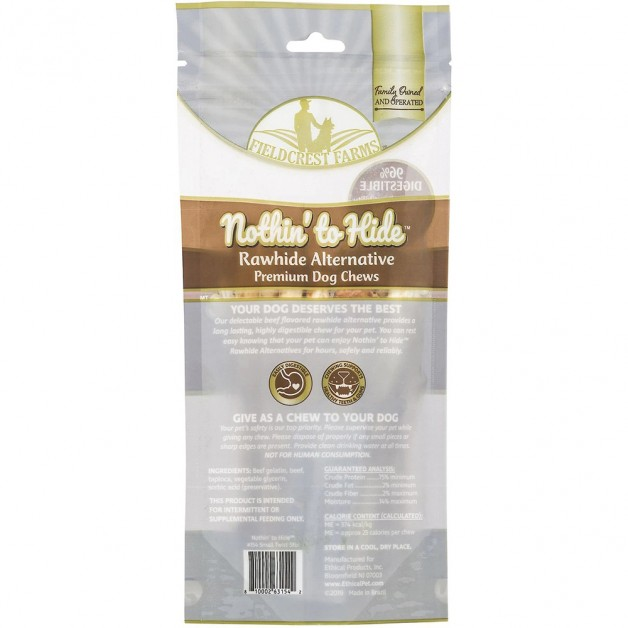 FIELDCREST FARMS Nothin To Hide Twist Stix Beef S 10pk