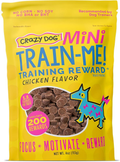 CRAZY PET Train Me Treats Chicken 4oz Mini
