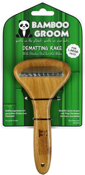 ALCOTT Bamboo Groom Dematting Rake L