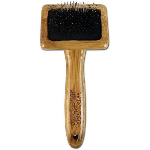 ALCOTT Bamboo Groom Soft Slicker Brush S