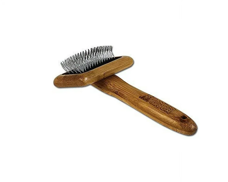 ALCOTT Bamboo Groom Soft Slicker Brush S