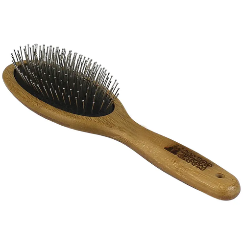 ALCOTT Bamboo Groom Pin Brush L